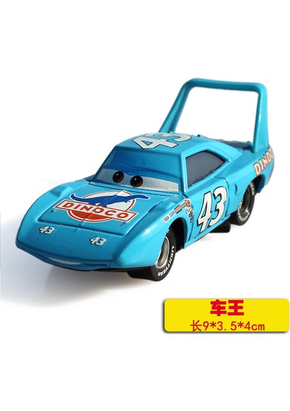 Disney Pixar Arabalar 3 Yıldırım Mcqueen Çocuk Oyuncak Arabalar Jackson Fırtına Kral Mater 1:55 Döküm Metal Alaşım Model Araba Çocuk Hediye (Yurt Dışından)