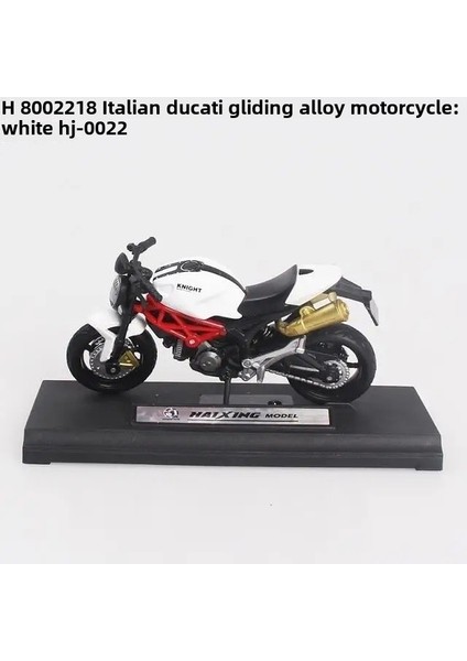 Yeni 1:18 Ölçekli Alaşım Motosiklet Oyuncak Gerçekçi Pişirme Kek Dekorasyon Senaryo Süsler Uzaktan Kumandalı Olmayan Araç Oyuncak (Yurt Dışından)