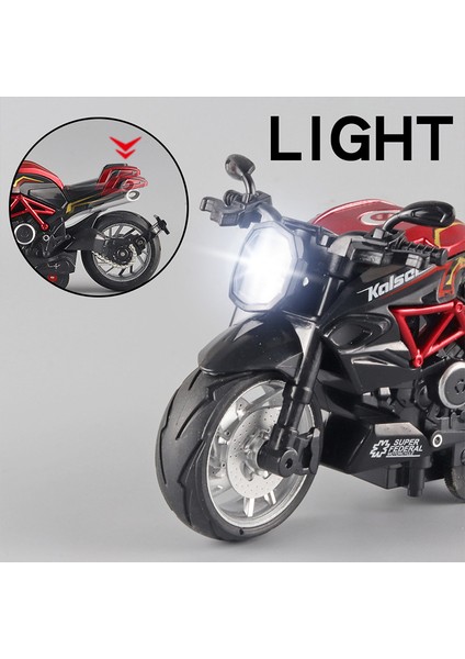 Gümüş Alaşım Motosiklet Modeli Minyatür Diecast Yarış Off-Road Motosiklet Simülasyon Araba Oyuncak Sokak Motosiklet Modeli Çocuk Hediye (Yurt Dışından) modelleri