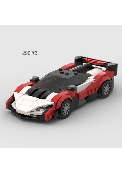Moc Hız Şampiyonlar Süper Yarış Arabası F1 Büyük Araç Yarış Modeli Yapı Taşları Tuğla Spor Kamyonet Şehir Tekniği Oyuncak (Yurt Dışından)