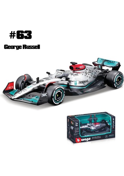 Bburago 1/43 2024 Ferrarı SF24 F1 Yarış Modelleri Alaşım Döküm Oyuncak Kauçuk Lastikler Halo Arabalar Yetişkinler Için Hediye (Yurt Dışından)
