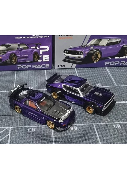 Xcartoys Pop Yarışı 1/64 Skylıne Gt-R V8 Drıft (Kenmer) Mazda Rx7 Re Amemıya Geniş Gövde Arabalar Alaşım Döküm Model Çocuk Oyuncakları Erkek (Yurt Dışından)