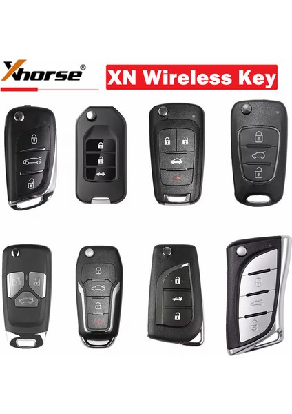 Adet Xhorse Xn Kablosuz Evrensel Uzaktan Anahtar XNDS00EN XNHO00EN XNBU01EN XNHY02EN XNAU01EN XNFO01EN XNTO00EN XNLEX0EN Anahtar (Yurt Dışından)