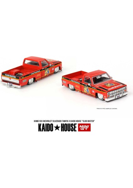 1/64 Chevrolet Silverado Tamıya x Kaıdo House "clod Buster" KHMG130