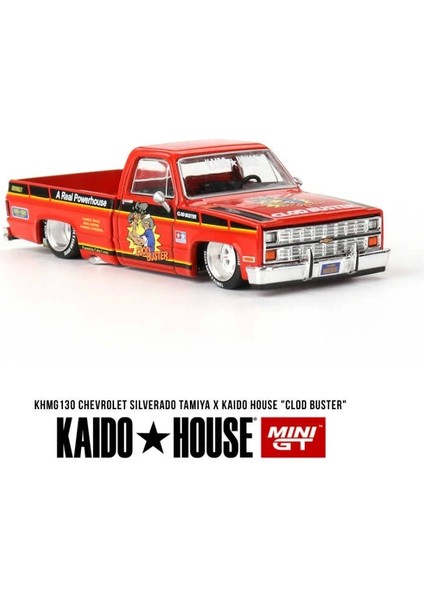 1/64 Chevrolet Silverado Tamıya x Kaıdo House "clod Buster" KHMG130