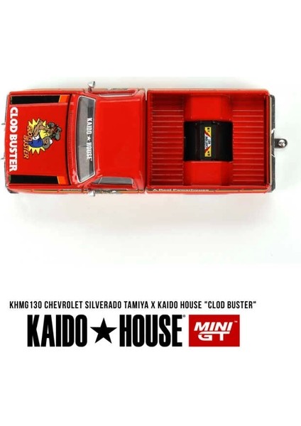 1/64 Chevrolet Silverado Tamıya x Kaıdo House "clod Buster" KHMG130