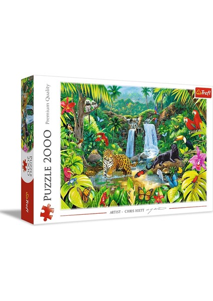 Trefl Puzzle Tropical Forest Puzzle 2000 Parça