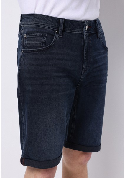 Straight Fit Düşük Bel Düz Erkek Denim Jean Şort fırsatları