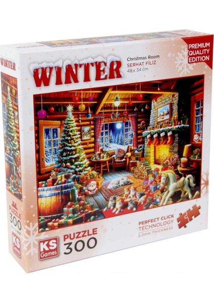 Christmas Room Puzzle 300 Parça