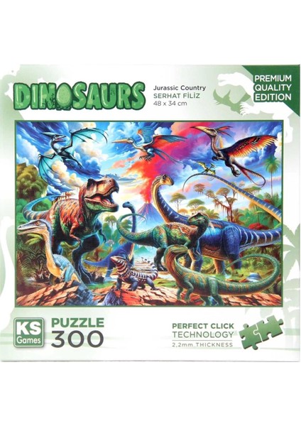 Jurassic Country Puzzle 300 Parça