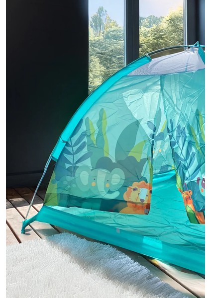 Çocuk Oyun Çadırı Kolay Kurulumlu Iç ve Dış Mekan 120X120X90CM fırsatları