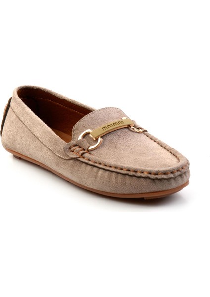 Vizon Kadın Loafer Ayakkabı K01309100502