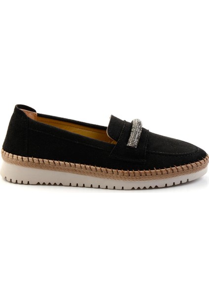 Siyah Kadın Loafer Ayakkabı K01536999902