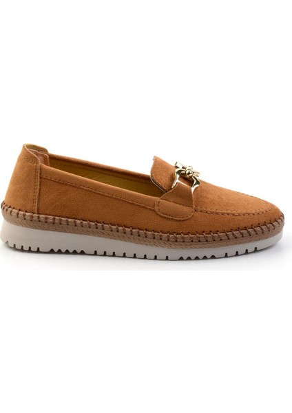Taba Kadın Loafer Ayakkabı K01536201002