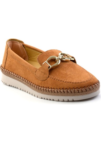 Taba Kadın Loafer Ayakkabı K01536201002