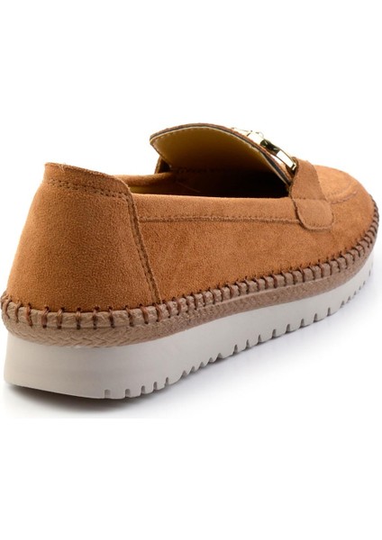 Taba Kadın Loafer Ayakkabı K01536201002