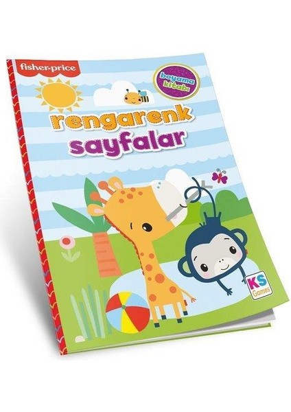 Fisher Price Coloring Book Hayvanlarla Boyama 2
