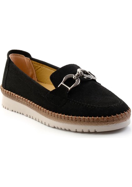 Siyah Kadın Loafer Ayakkabı K01536201002