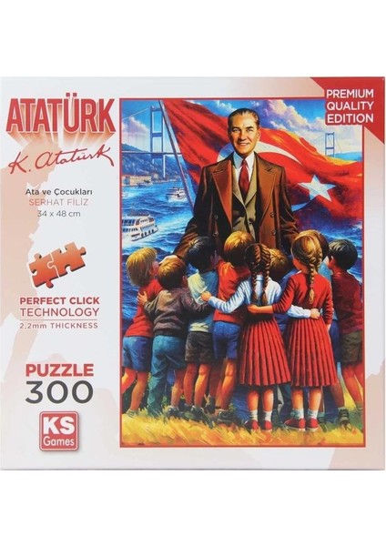 Ata ve Çocukları Puzzle 300 Parça