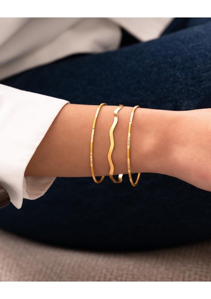 3'lü Kombin 2 Yıldız Ajda 1 Düz Zigzag 24 Gr(Gram) 22 Ayar Altın Işçiliksiz Bilezik fiyatları