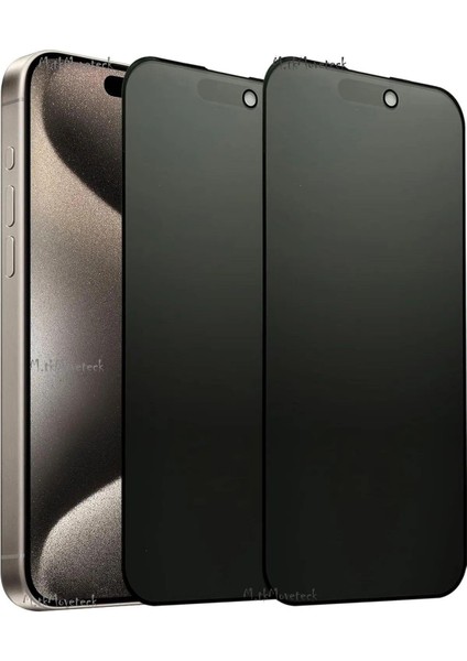 iphone 15 Promax -Yüksek Kalite Mat Parmak Izi Bırakmayan Hayalet Seramiktam Kaplayan Ekran Koruyucu