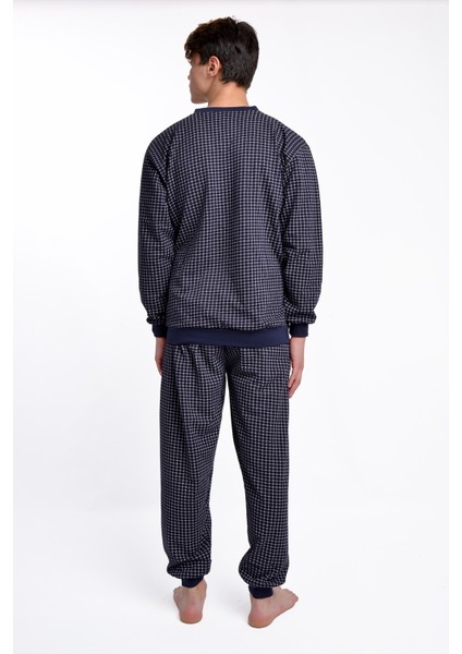 Aysun Tekstil V Yaka Ribana Manşetli Pamuklu Geniş Kesim Klasik Erkek Pijama Takımı fiyatları