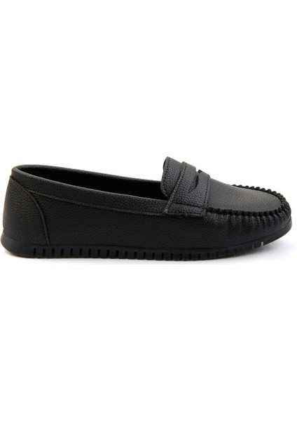 Siyah Kadın Loafer Ayakkabı K01542010909