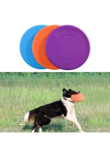 Silikon Frizbi Köpek Oyuncağı