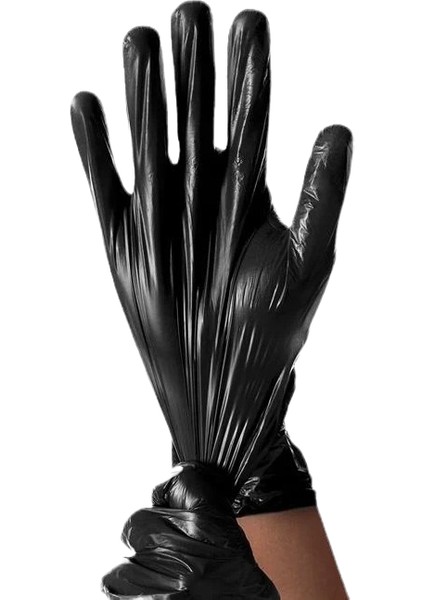 Tpex Çok Amaçlı Eldiven (100'LÜ) L Beden Siyah Renk modelleri