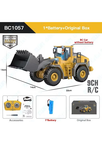 Yeni 4WD Profesyonel Uzaktan Kumanda Ekskavatör Alaşım Damperli Kamyon Buldozer Modeli Rc Araba Inşaat Araç Oyuncaklar Çocuk Hediyeler (Yurt Dışından)
