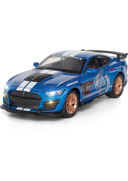 1:32 Ford Ng Viper GT500 Alaşım Spor Araba Diecast Model Ses Işık Oyuncak Hobi Dekoratif Güzel Süsler Hediye Koleksiyonu (Yurt Dışından) modelleri