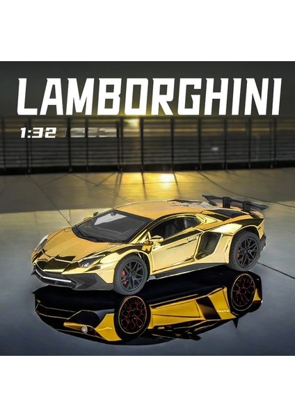 1:32 Elektroliz Lamborghini Svj Lp0 Süper Araba Modeli Ses Işığı ile Çocuk Çocuk Döküm Oyuncak Araç Minyatür Noel (Yurt Dışından) fiyatları