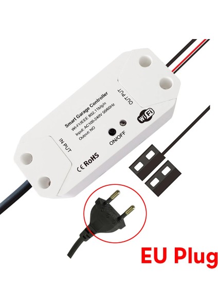Wofea Wifi Anahtarı Akıllı Garaj Kapısı Açacağı Denetleyici Alexa Echo Google Ev Smartlife ile Çalışmak/tuya App Kontrol Hiçbir Hub Gerektirir (Yurt Dışından)