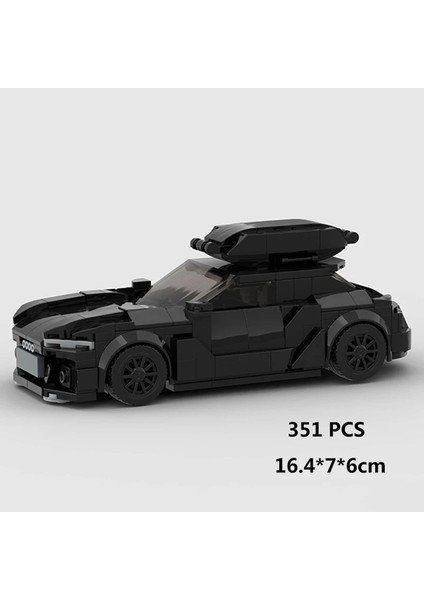 Moc Hız Şampiyonlar Süper Yarış Arabası F1 Büyük Araç Yarış Modeli Yapı Taşları Tuğla Spor Kamyonet Şehir Tekniği Oyuncak (Yurt Dışından)