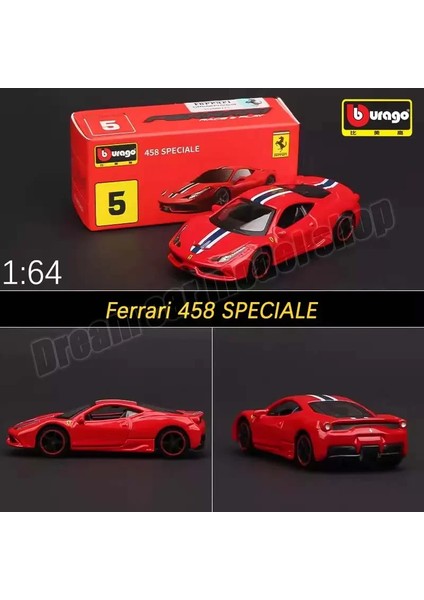 Bburago 1:64 Orijinal Ferrari Serisi Araba Monza Sp1 Laferrarı 488GTB F12 Tdf F40 F50 Enzo Ferrarı SF90 Alaşım Arabalar Modeli Oyuncak Hediye (Yurt Dışından)