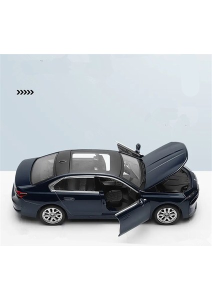 1/32 Bmw I7 Alaşım Araba Modeli Döküm Metal Yeni Enerji Araçları Araba Modeli Simülasyon Ses ve Işık Koleksiyonu Çocuk Oyuncak Hediye (Yurt Dışından)