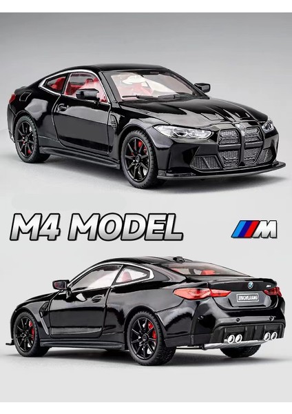 Yeni 1:24 Bmw M4 Im Supercar Alaşım Kas Araba Modeli Ses ve Işık Geri Çekin Çocuk Oyuncak Koleksiyon Süsler Doğum Günü Hediyesi (Yurt Dışından) fiyatları