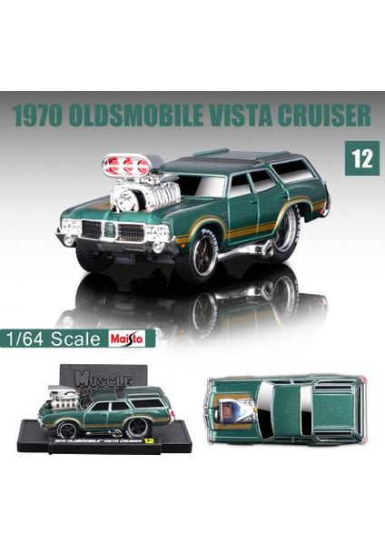 Maisto 1:64 1993 Chevrolet 454 Lamborghini Chevrolet Datsun Klasik Statik Araba Alaşım Döküm Araba Modeli Koleksiyonu Hediye Oyuncak (Yurt Dışından)