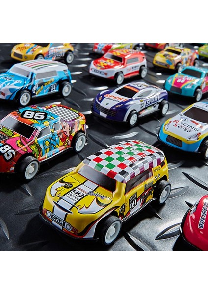 100 Adet Alaşım Pres Döküm Araba Mini Arabalar Modeli Se Ttoys Boys Için Sürgülü Atalet Geri Çekin Araç Oyuncak Doğum Günü Hediyesi Çocuklar Için Yürümeye Başlayan Çocuk (Yurt Dışından) modelleri
