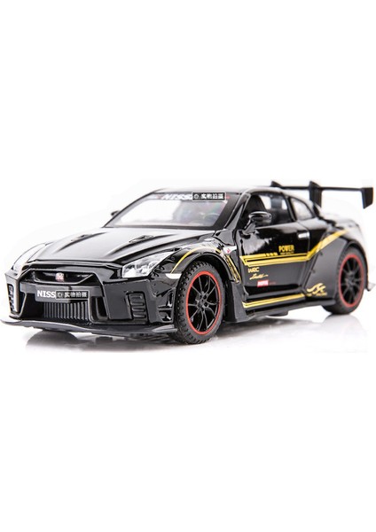 1:32 Nissan Gtr Racing Yarış Alaşım Model Araba Diecast Metal Oyuncak Araç Modeli Koleksiyonu Minyatür Araba Simülasyon Boy Doğum Günü Hediyesi (Yurt Dışından) modelleri