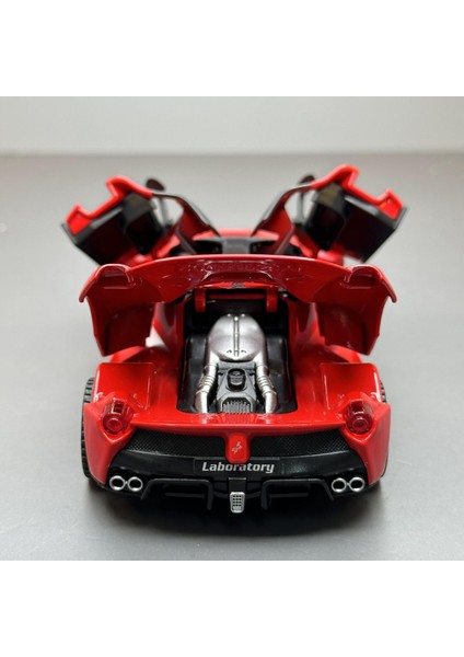 1:32 Ölçekli Ferrari Laferrari Alaşım Spor Araba Modeli Döküm Metal Oyuncak Araçlar Araba Modeli Simülasyon Ses ve Işık Çocuklar Hediyeler (Yurt Dışından) fırsatları