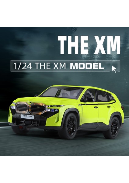1:24 Bmw Xm Suv Alaşım Diecast Minyatür Model Araba Ses ve Işık Hediyeler Için Erkek Arkadaşı Çocuk Oyuncakları Simülasyon Koleksiyonu Nesneleri (Yurt Dışından) fırsatları