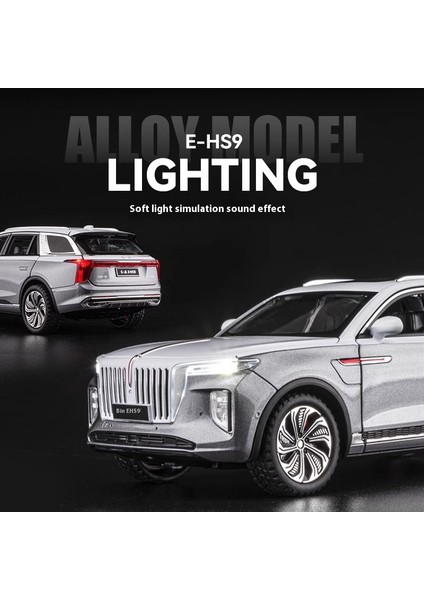 1/24 Hongqı E-Hs9 Suv Alaşım Araba Döküm Metal Modeli Simülasyon Ses ve Işık Oyuncak Ofis Dekorasyon Aksesuarları Çocuk Oyuncakları Ekran (Yurt Dışından) fırsatları