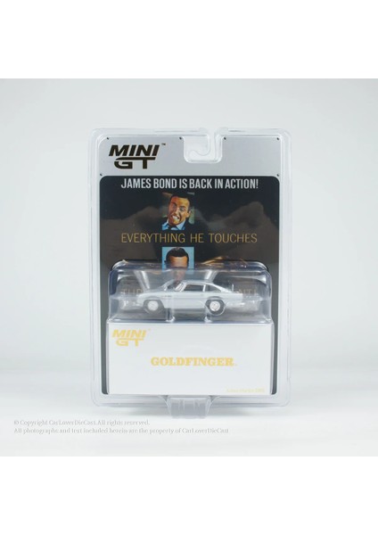 Mınıgt 1/64 Aston Martin Db5 “goldfinger” “thunderball” Arabalar Alaşım Motorlu Araç Döküm Metal Model Çocuklar Noel Hediyesi Oyuncaklar Boys Için (Yurt Dışından)