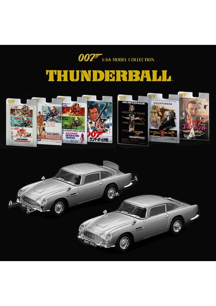 Mınıgt 1/64 Aston Martin Db5 “goldfinger” “thunderball” Arabalar Alaşım Motorlu Araç Döküm Metal Model Çocuklar Noel Hediyesi Oyuncaklar Boys Için (Yurt Dışından) fiyatları