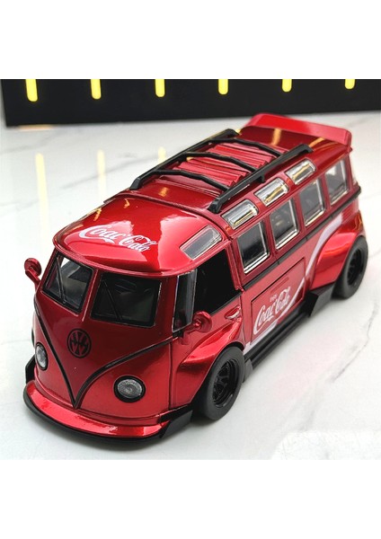 1:32 T1 Otobüs Modeli Ses Işığı Çocuk Çocuk Döküm Oyuncak Araç Toplu Ev Dekor Metal Minyatür Voiture (Yurt Dışından) fiyatları