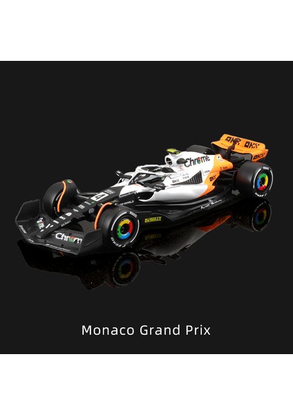 Bburago 1:43 MCL38 F1 Mclaren 2024 Miami Grand Prix Alaşım Araba Minyatür Döküm Modeli # 4. Lando Norris # 81'li Oscar Piastri Oyuncak (Yurt Dışından)