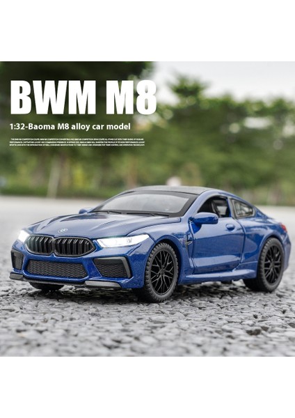 1:32 Bmw M8 Alaşım Araba Modeli Ses ve Işık Yaylı Aksiyon Çocuk Oyun Odası Oyuncak ve Koleksiyoncu Öğesi (Yurt Dışından) fiyatları