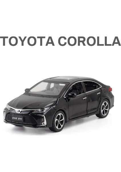 1:32 Toyota Corolla Hibrid Alaşım Model Araba Oyuncak Diecasting Metal Döküm Ses ve Işık Oyuncak Arabalar Çocuk Araç Için (Yurt Dışından)