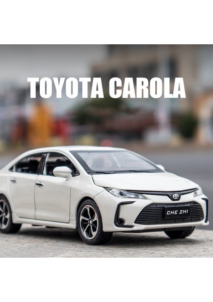 1:32 Toyota Corolla Hibrid Alaşım Model Araba Oyuncak Diecasting Metal Döküm Ses ve Işık Oyuncak Arabalar Çocuk Araç Için (Yurt Dışından) fırsatları